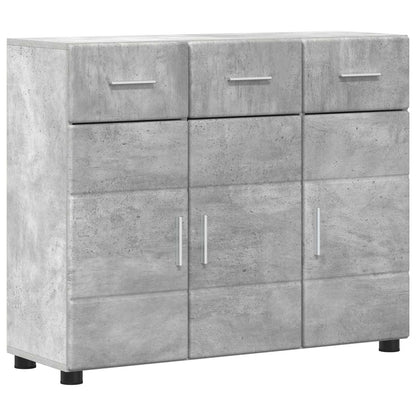 Servírovací Skříň Florin 88,5 X 30,5 X 73 Cm Betonově Šedá