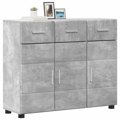 Servírovací Skříň Florin 88,5 X 30,5 X 73 Cm Betonově Šedá