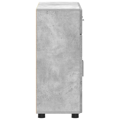 Servírovací Skříň Florin 88,5 X 30,5 X 73 Cm Betonově Šedá