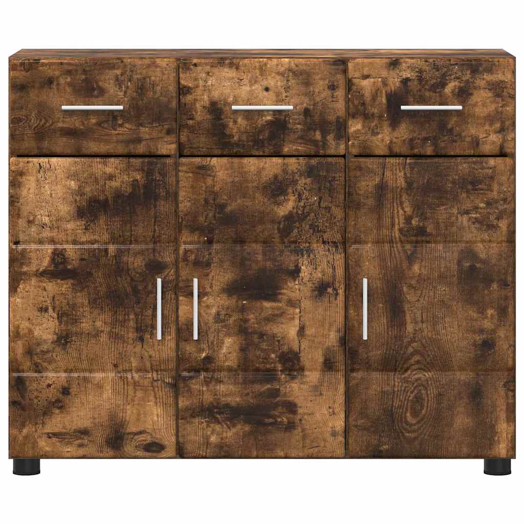 Servírovací Skříň Florin 88,5 X 30,5 X 73 Cm Kouřový Dub