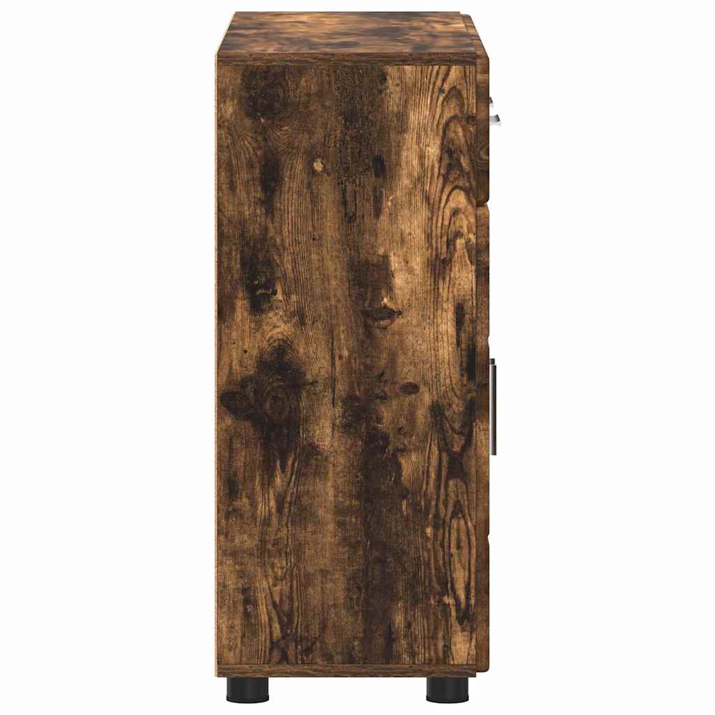 Servírovací Skříň Florin 88,5 X 30,5 X 73 Cm Kouřový Dub