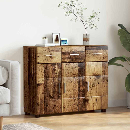 Servírovací Skříň Florin 88,5 X 30,5 X 73 Cm Staré Dřevo