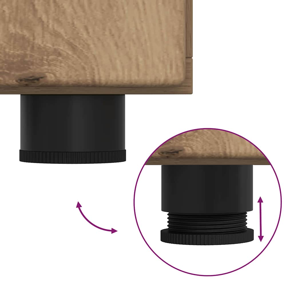 Servírovací Skříň Florin 88,5 X 30,5 X 73 Cm Artisanový Dub