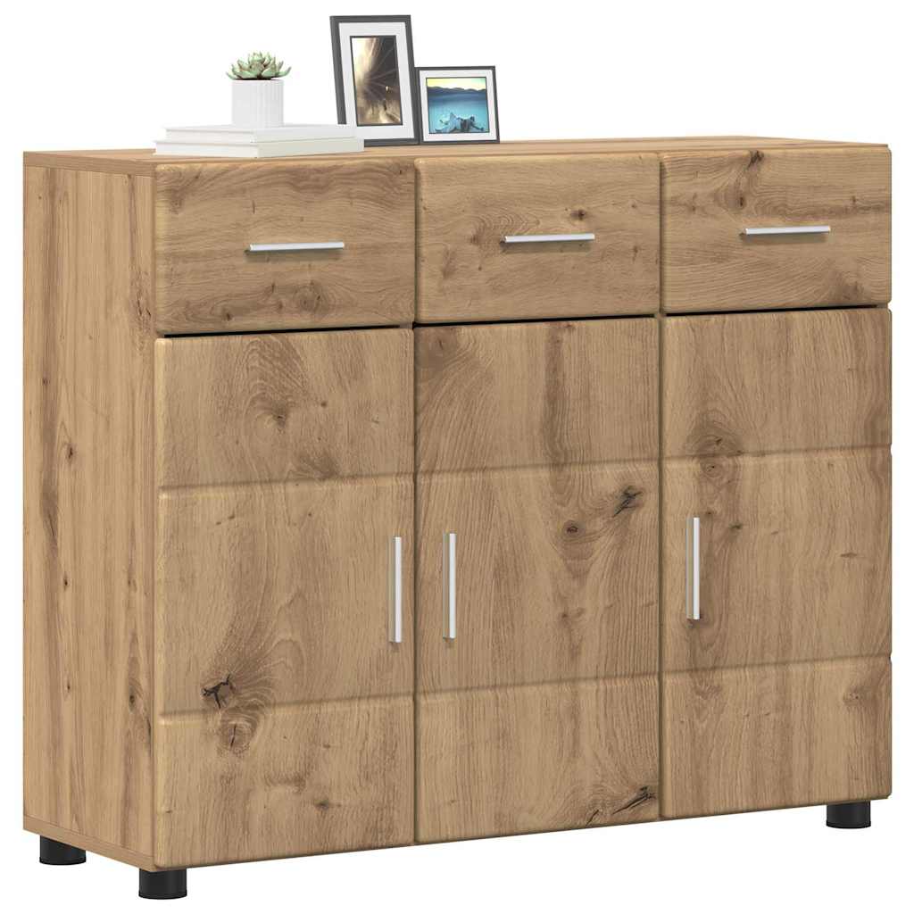 Servírovací Skříň Florin 88,5 X 30,5 X 73 Cm Artisanový Dub