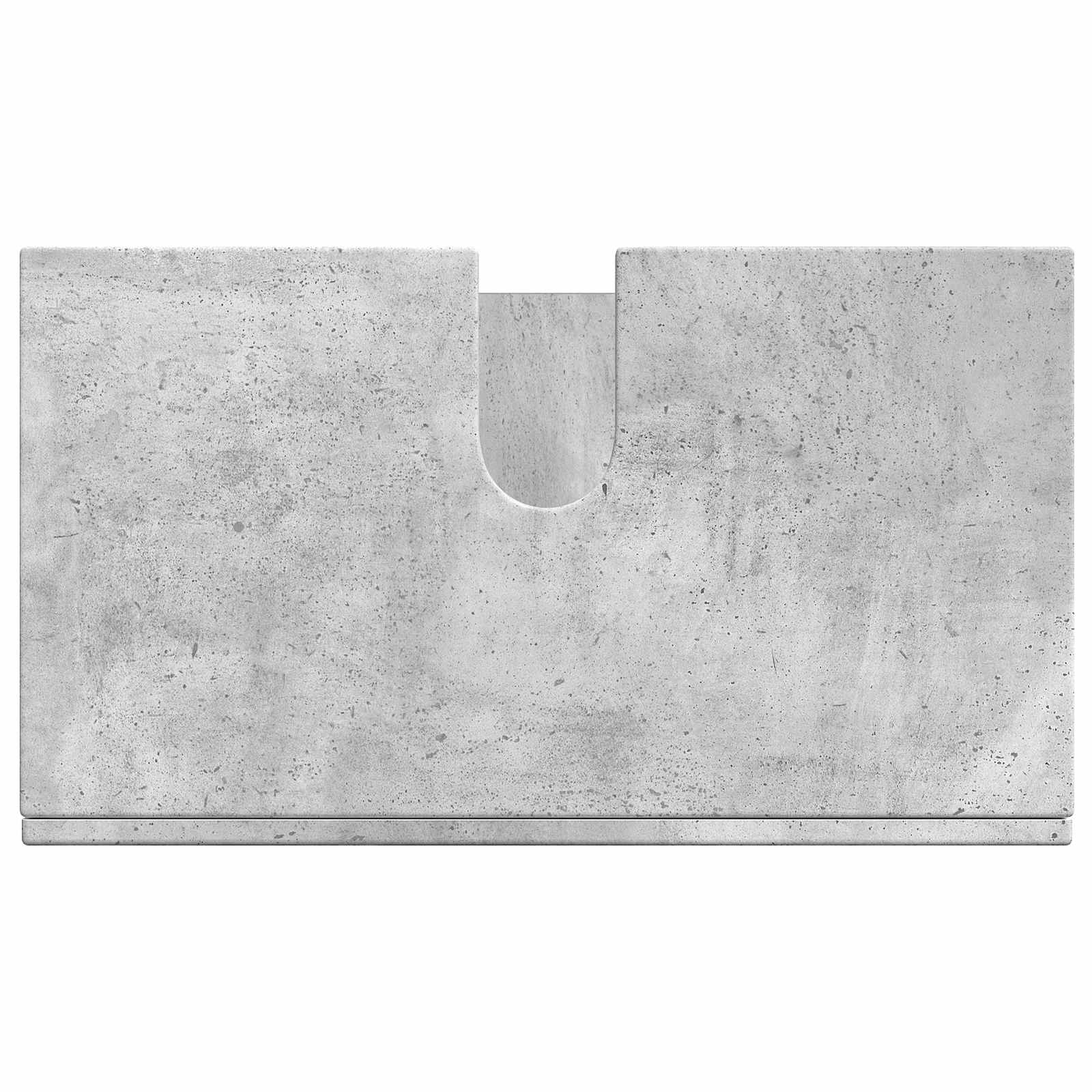Sada Koupelnových Skříněk Tulum Betonově Šedá 60 X 34 X 63 Cm