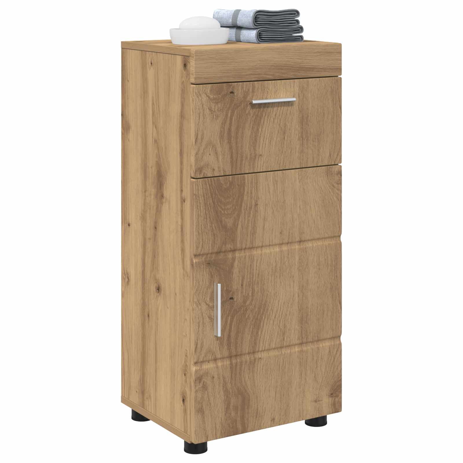 Sada Koupelnových Skříněk Tulum Artisanový Dub