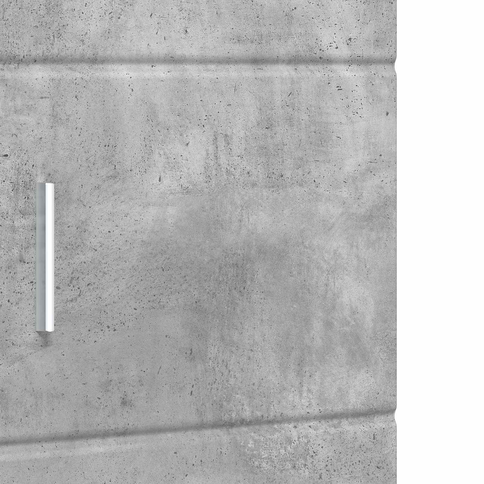 Sada Koupelnových Skříněk Tulum Betonově Šedá