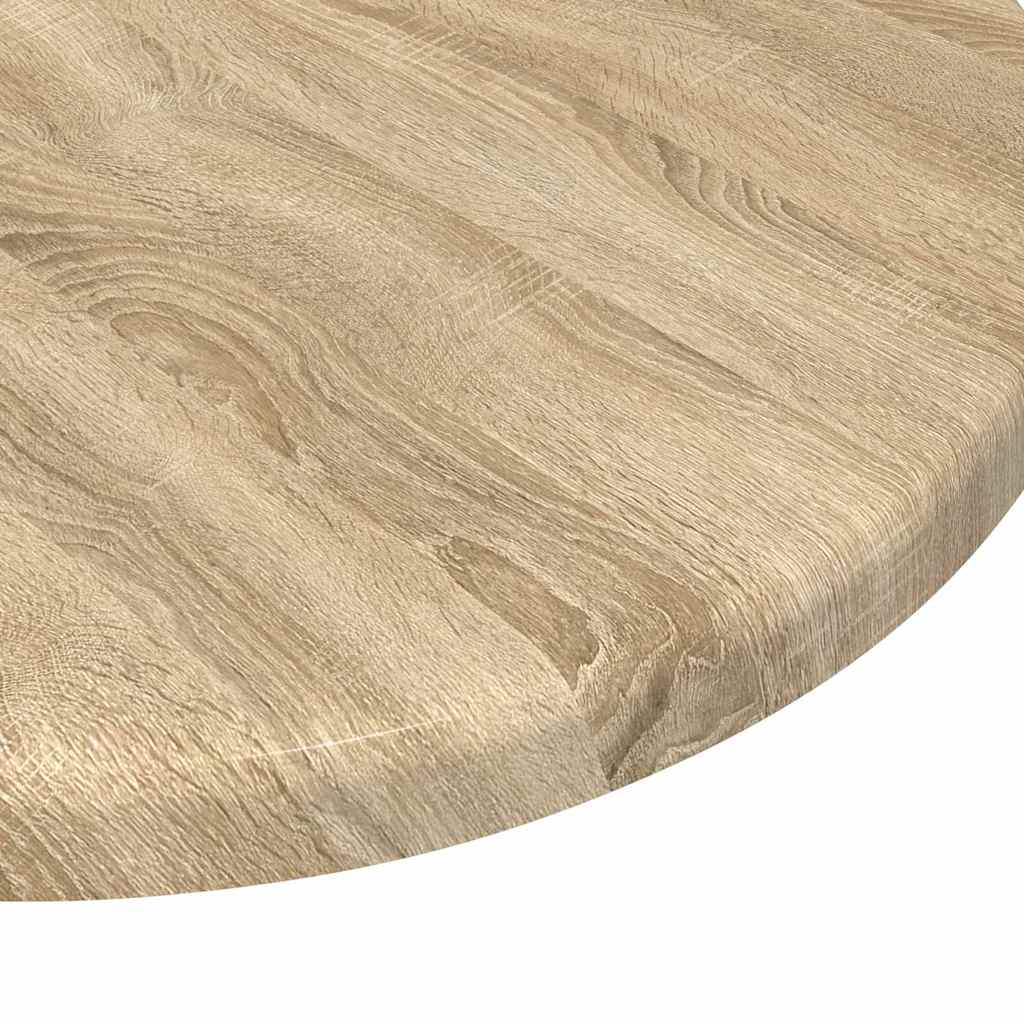 Deska Stolu Ø 30 X 1,5 Cm Kulatý Kompozitní Dřevo Dub Sonoma
