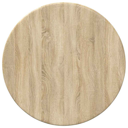 Deska Stolu Ø 30 X 1,5 Cm Kulatý Kompozitní Dřevo Dub Sonoma