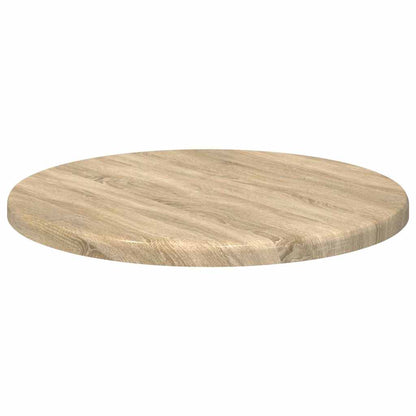 Deska Stolu Ø 30 X 1,5 Cm Kulatý Kompozitní Dřevo Dub Sonoma