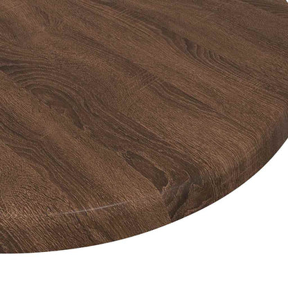 Deska Stolu Ø 30 X 1,5 Cm Kulatý Kompozitní Dřevo Hnědý Dub
