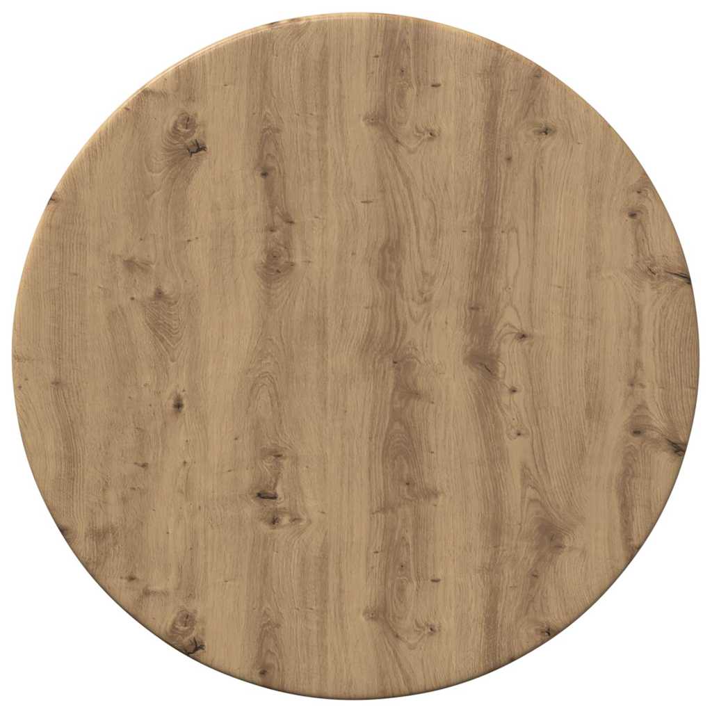 Deska Stolu Ø 30 X 1,5 Cm Kulatý Kompozitní Dřevo Dub Artisan