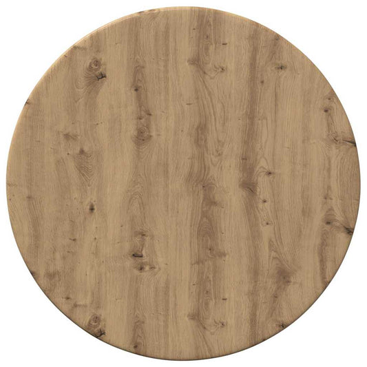 Deska Stolu Ø 30 X 1,5 Cm Kulatý Kompozitní Dřevo Dub Artisan