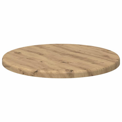 Deska Stolu Ø 30 X 1,5 Cm Kulatý Kompozitní Dřevo Dub Artisan