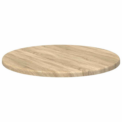 Deska Stolu Ø 40 X 1,5 Cm Kulatý Kompozitní Dřevo Dub Sonoma