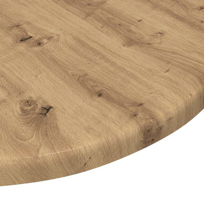 Deska Stolu Ø 40 X 1,5 Cm Kulatý Kompozitní Dřevo Dub Artisan