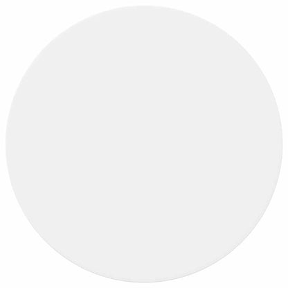 Deska Stolu Ø 70 X 1,5 Cm Kulatý Kompozitní Dřevo Bílá