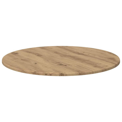Deska Stolu Ø 70 X 1,5 Cm Kulatý Kompozitní Dřevo Dub Artisan