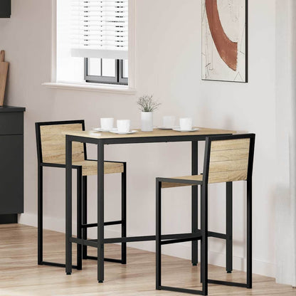 Stůl Sonoma Dub 100 X 50 X 90,5 Cm Inženýrské Dřevo A Ocel