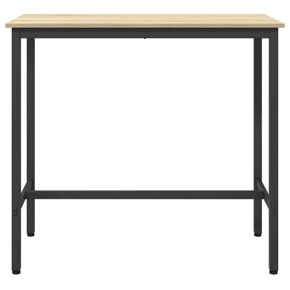 Stůl Sonoma Dub 100 X 50 X 90,5 Cm Inženýrské Dřevo A Ocel