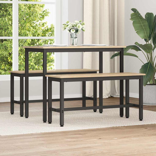 Jídelní Lavička Sonoma Dub 100 X 32,5 X 48,5 Cm