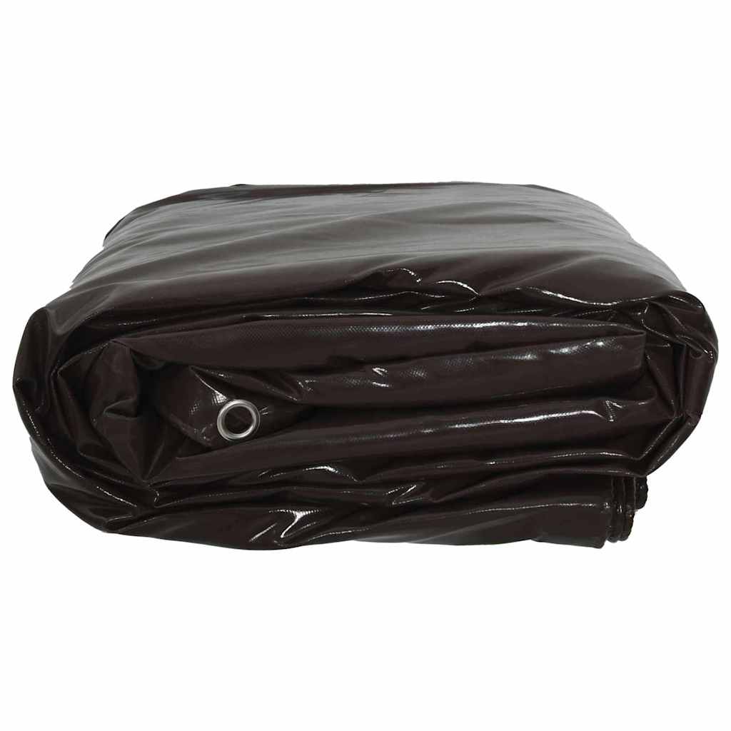 Plachta 650G / M² Hnědá 1,5 X 2,5 M