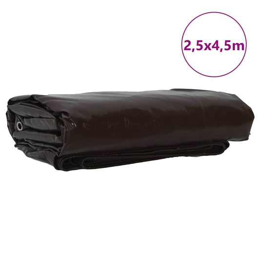 Plachta 650G / M² Hnědá 2,5 X 4,5 M