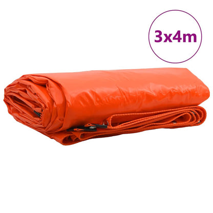 Plachta 650G / M² Oranžová 3 X 4 M