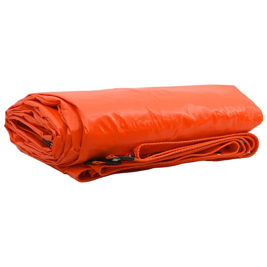 Plachta 650G / M² Oranžová 4 X 5 M
