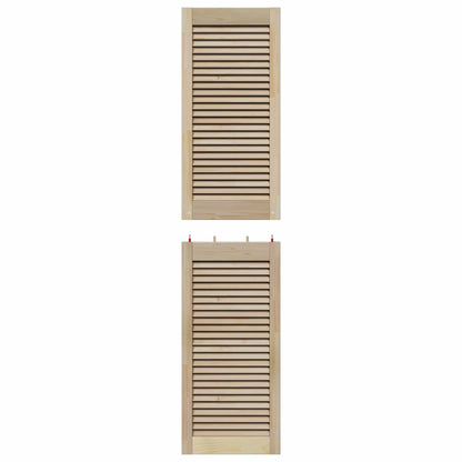 Skříňové Dveře Se Dveřmi 4 Ks Přírodní 170 X 2,1 X 39,5 Cm