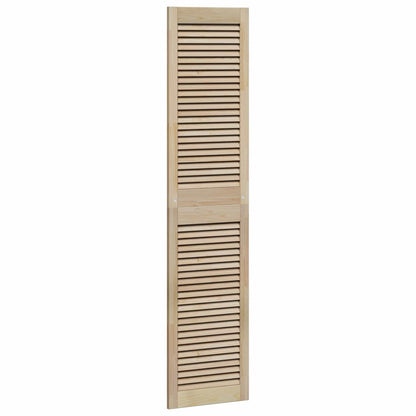 Skříňové Dveře Se Dveřmi 4 Ks Přírodní 170 X 2,1 X 39,5 Cm