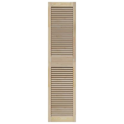 Skříňové Dveře Se Dveřmi 4 Ks Přírodní 170 X 2,1 X 39,5 Cm