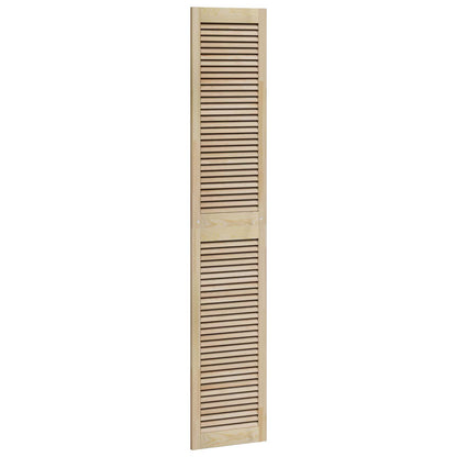 Skříňové Dveře Se Dveřmi 4 Ks Přírodní 201 X 2,1 X 39,5 Cm