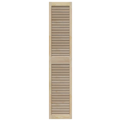Skříňové Dveře Se Dveřmi 4 Ks Přírodní 201 X 2,1 X 39,5 Cm