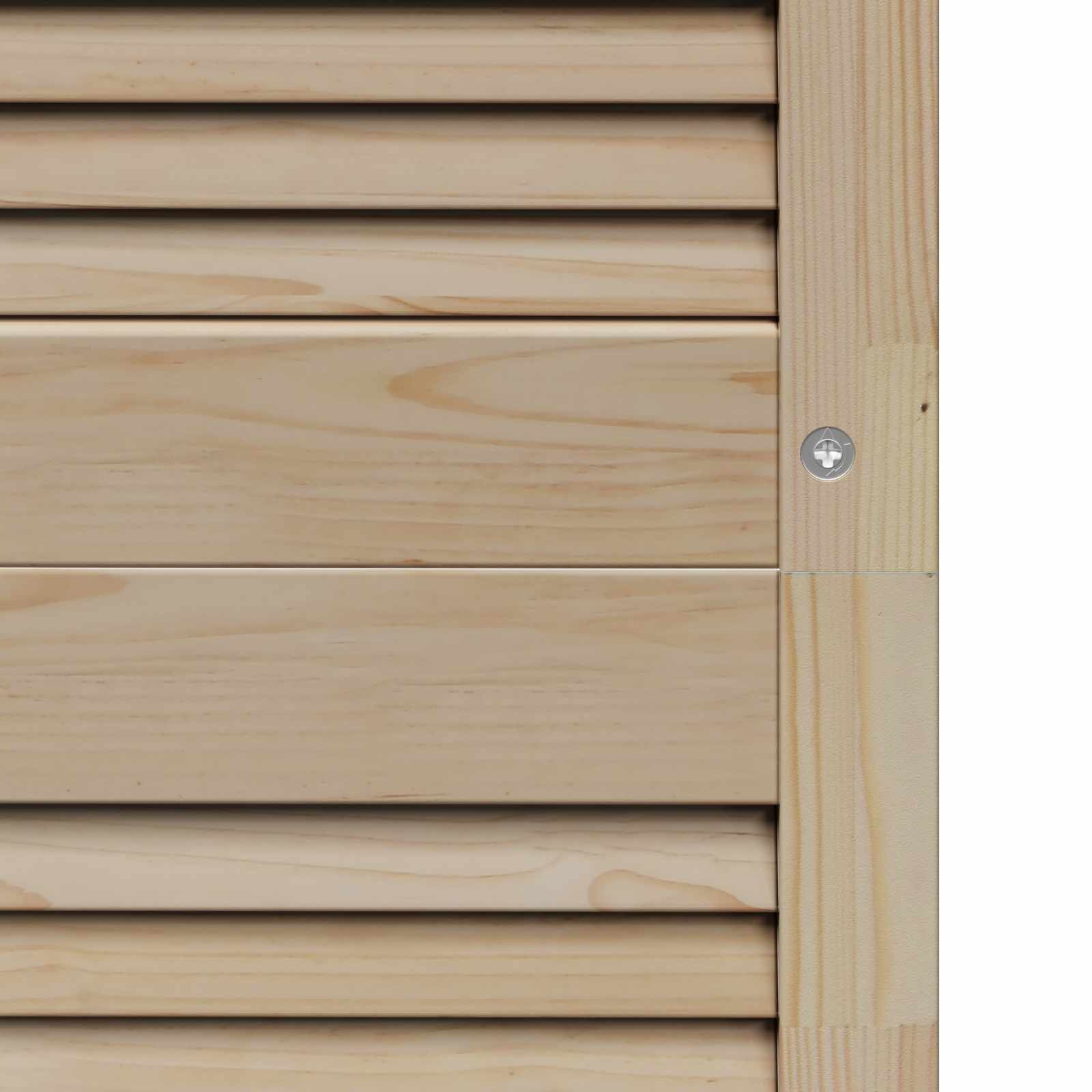 Skříňové Dveře Se Dveřmi 4 Ks Přírodní 201 X 2,1 X 49,5 Cm