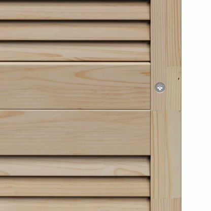 Skříňové Dveře Se Dveřmi 4 Ks Přírodní 201 X 2,1 X 49,5 Cm