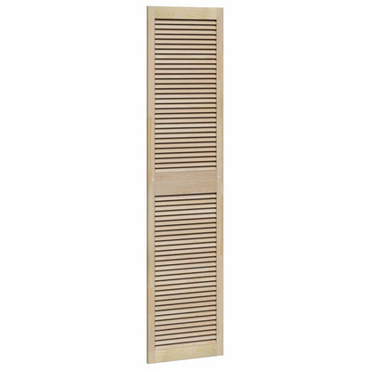 Skříňové Dveře Se Dveřmi 4 Ks Přírodní 201 X 2,1 X 49,5 Cm