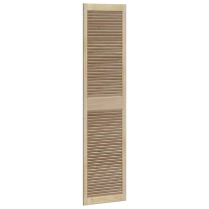 Skříňové Dveře Se Dveřmi 4 Ks Přírodní 201 X 2,1 X 49,5 Cm