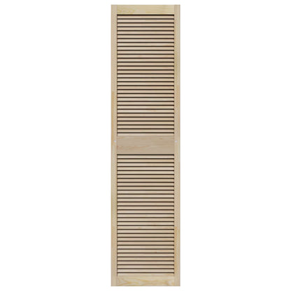 Skříňové Dveře Se Dveřmi 4 Ks Přírodní 201 X 2,1 X 49,5 Cm