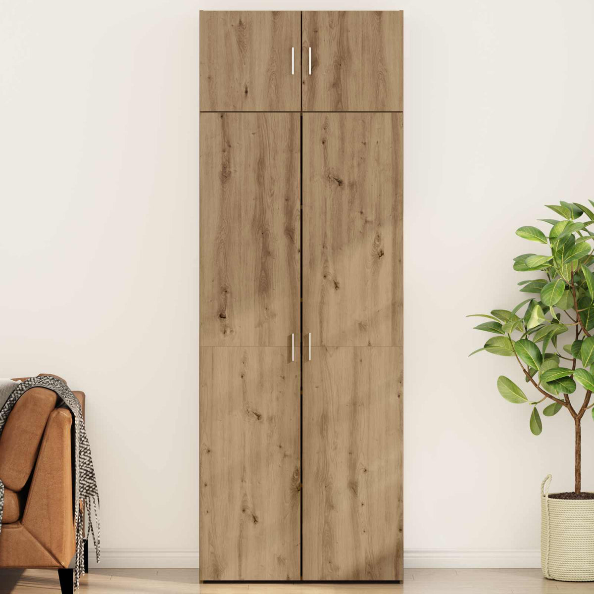 Úložná Skříňka 2 Ks 80 X 42,5 X 225 Cm