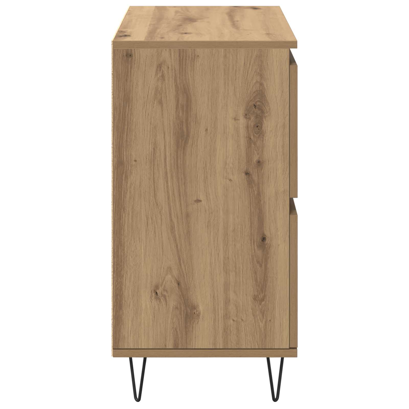 Konzole 3 Ks Artisanový Dub