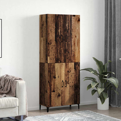 Vysoký Bufet 2 Ks 69,5 X 34 X 180 Cm
