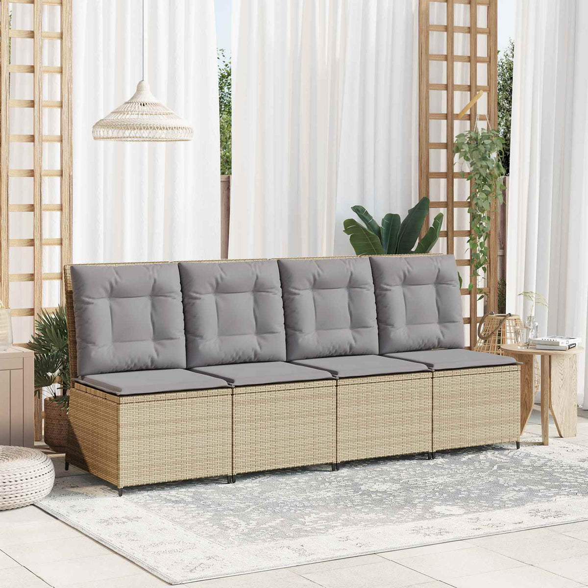 Zahradní Sofa Polyratan