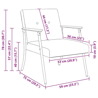 Křeslo Textil