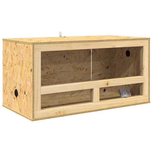 Terárium Hnědá 80 X 40 X 40 Cm Osb