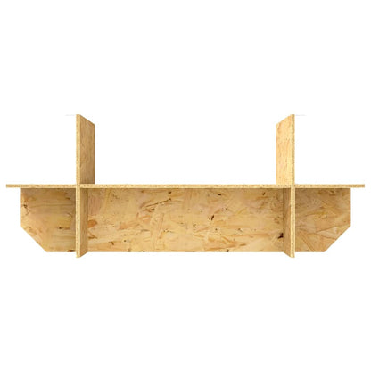 Základ Terária S Policí Hnědá 100 X 40 X 50 Cm Osb