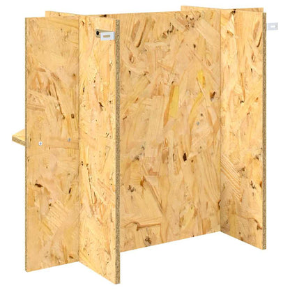 Základ Terária S Policí Hnědá 60 X 30 X 50 Cm Osb