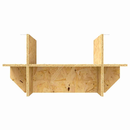 Základ Terária S Policí Hnědá 60 X 30 X 50 Cm Osb