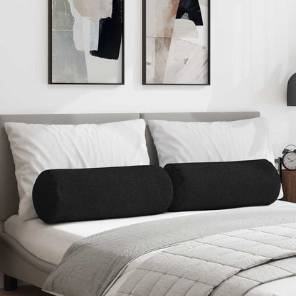 Polštáře 2 Ks Textil Ø 15 X 40 Cm