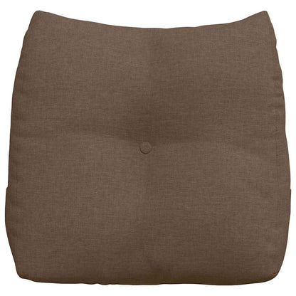 Polštář Na Záda Hnědá 45 X 24 X 50 Cm Textil